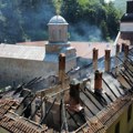 Sačuvana svetinja Lokalizovan veliki požar u manastiru Vraćevšnica (Foto)