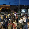 Održan još jedan protest "Srbija protiv nasilja" u Beogradu