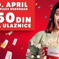 Specijalna cena ulaznice od 250 dinara za sve filmove u Cineplexx Promenadi