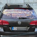 (Foto) Hvala, Srbijo! Na kolima u Severnoj Makedoniji emotivna poruka zbog pomoći povređenima u požaru u Kočanima
