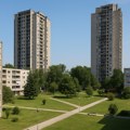 Snimak tek izgrađenog Bloka 45 na Novom Beogradu 1974. godine najbolje pokazuje kako se nekad živelo, a kako sad