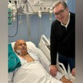 Вучић посетио Милана Богдановића, који је данас рањен испред Скупштине Србије: Јунак из Ћациленда успешно оперисан