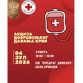 Tradicionalna akcija dobrovoljnog davanja krvi u Prvoneku