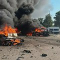 FOTO Masakr u Ukrajini: Rusi raketirali prometnu raskrsnicu, najmanje 10 mrtvih i 17 ranjenih