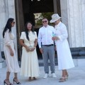 Na krštenju ćerkice Aleksandre Prijović majka sa novim dečkom: Tu i otac sa drugom, a jedan zahtev nije ispunio