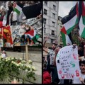 Na Trgu republike sveće i bele ruže pored fotografija dece ubijene u Gazi: „To je pravi genocid“
