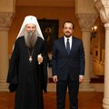 Patrijarh Porfirije informisao predsednika Kipra Hristodulidisa o položaju SPC na Kosovu i Metohiji