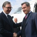 Vučić dočekao predsednika Vlade Bavarske: "Znanje njegovog tima pomoći će ostvarivanju naših ciljeva"
