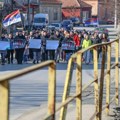 Svrljižani na protestu šetali za studente, pozvali vlast da popravi most ka Staroj planini