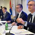 "Važno je da se redovno sastajemo..." Siniša Mali i Vučić sa predstavnicima privrede u Privrednoj komori Srbije (foto)