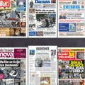 Naslovne strane današnjih novina: Prelistavanje štampe za utorak, 1. jul 2025. godine