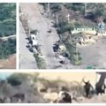 Ruski jurišnici haraju magistralom konstantinovka-Družkovka: Snimak koji Ukrajincima ledi krv u žilama (video)