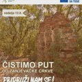 Eko Istok poziva na akciju čišćenja i sređivanja puta koji vodi do Zanjevačke crkve