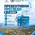 Nastavlja se akcija preventivnih pregleda – u sredu 16. septembra ekipe će biti u Humu
