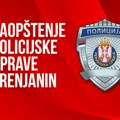 Saopštenje Policijske uprave u Zrenjaninu: Rezultati rada PPU Zrenjanin za 2023. godinu Zrenjanin - Saopštenje policije