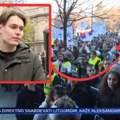 Studente na protestu predvodio član stranke Zdravka Ponoša