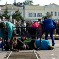 Zevsov hram u Atini oštećen tokom protesta povodom dvogodišnjice železničke nesreće