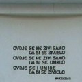 Od Tuzle do Novog Sada rukopis je isti