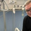 Milan Bogdanović uspešno operisan, Vučić ga posetio u bolnici