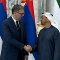 Вучић примио честитку председника УАЕ Ал Нахјана поводом Дана државности Србије