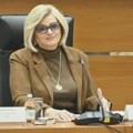 Jorgovanka Tabaković 14 godina na čelu NBS obeležila rodoljubivom pesmom