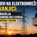 Radovi na elektromreži u Ivanjici: Planska isključenja struje u četvrtak i petak