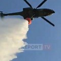 Izbačeno 22.000 litara vode: Helikopter Oružanih snaga BiH angažovan na gašenju požara kod Mostara