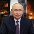 Kijev goreo pred Putinov 74. rođendan! Prvo dronovi, pa balističke i krstareće rakete u dva talasa! "Najmanje 12 eksplozija…