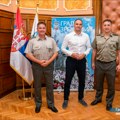 Prijem novog načelnika Regionalnog centra Ministarstva odbrane Novi Sad, potpukovnika Borisa Volkova
