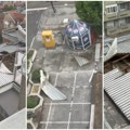 VIDEO Snažna oluja pogodila Požarevac: Vetar oduvao deo krova i obarao drveće