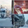 Kolona duga 85 kilometara, a napolju -18! Ogromna gužva na prometnom auto-putu u Sibiru, ljudi upali u ledenu klopku: Cele…