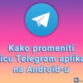 Kako promeniti ikonicu Telegram aplikacije na Android-u