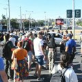 Počela blokada na Autokomandi, obustavljen saobraćaj