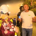 Žandarmerija gurala Zlatka Kokanovića dok je davao izjavu za N1 (VIDEO)