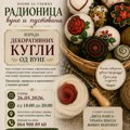 Radionica pustovanja vune i izrade dekorativnih kugli danas u Nišu