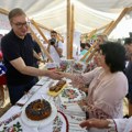 Kandidat za premijera SNS-a Vučić Aleksandar obilazi Zlatiborski okrug