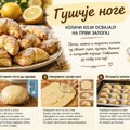 Naziv nije apetitlih, ali zato ukus... Kolači „guščje noge” zavešće vas na prvi zalogaj
