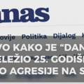 Čije ste vi novine - srpske, NATO ili albanske? Pogledajte kako je "Danas" obeležio godišnjicu NATO agresije na Srbiju…