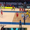VIDEO Pogledajte kako je Srbija napravila senzaciju decenije: Brazil bačen na kolena, selektor „orlova“ skakao posle svakog…