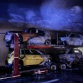 IZGOREO teretnjak pun električnih PANDI iz Kragujevca u Crnoj Gori