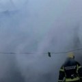 Пожар код Бачке Паланке, ништа се не види од густог дима: ватрогасци на терену