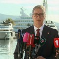 Vučić na zajedničkom sastanku sa Fon der Lajen, Koštom, Makronom i Mercom u Tivtu