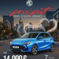 Prvi put svaki izbor deluje kao pravi: MG Motor Srbija pokrenuo specijalnu kampanju – ponuda dostupna i u Kragujevcu
