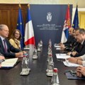 Dačić sa izaslanikom Trokazom o uspešnoj poseti Vučića Francuskoj