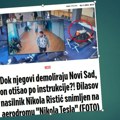 BIA znala, a Informer objavio: Fotografije sa aerodromskih kamera aktiviste Nikole Ristića osvanule u tabloidu