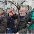 Muškarac nožem pokušao da napadne studenta: Ponovo napad na blokadi VIDEO