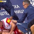 Stravičan pad igrača Vojvodine, Đoković šmekerski prišao: Glavom udario o pod, svi na terenu zabrinuti