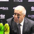 Željko Obradović povisio ton posle pobede Partizana: Jedno pitanje mu je baš zasmetalo