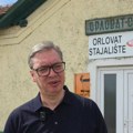 Vučić u Orlovatu: Rekonstruisaćemo ovde železničku stanicu i mnoge druge