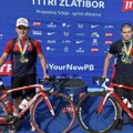 Zlatni triatlonci iz Leskovca zablistali na Zlatiboru: Novak šampion Srbije, Andrija među najboljima u državi